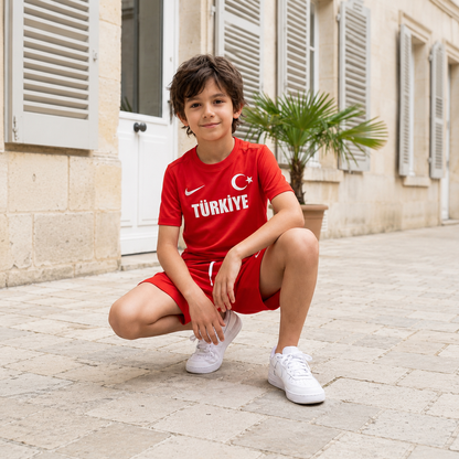 Personalisierter Nike WM 2026 Türkiye Trikot - Kids Edition