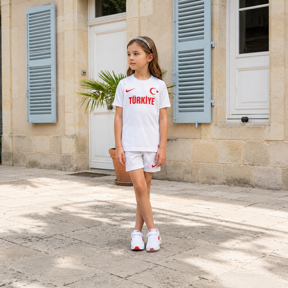 Personalisierter Nike WM 2026 Türkiye Trikot - Kids Edition