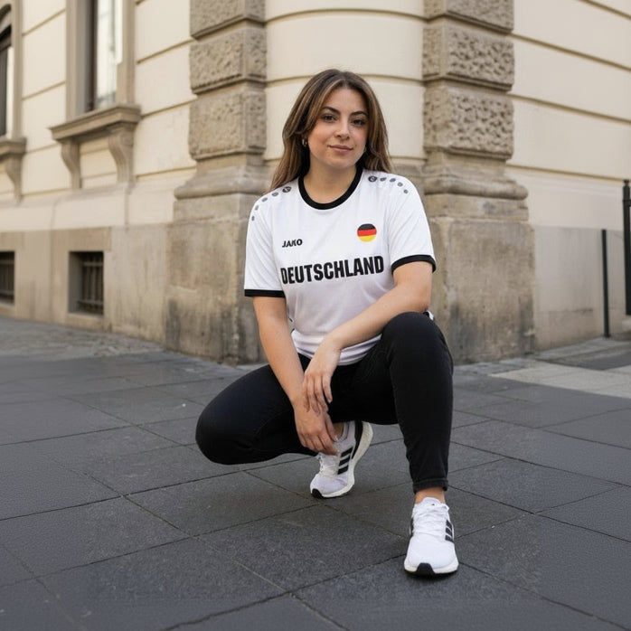 Personalisierter Jako WM 2026 Deutschland Trikot