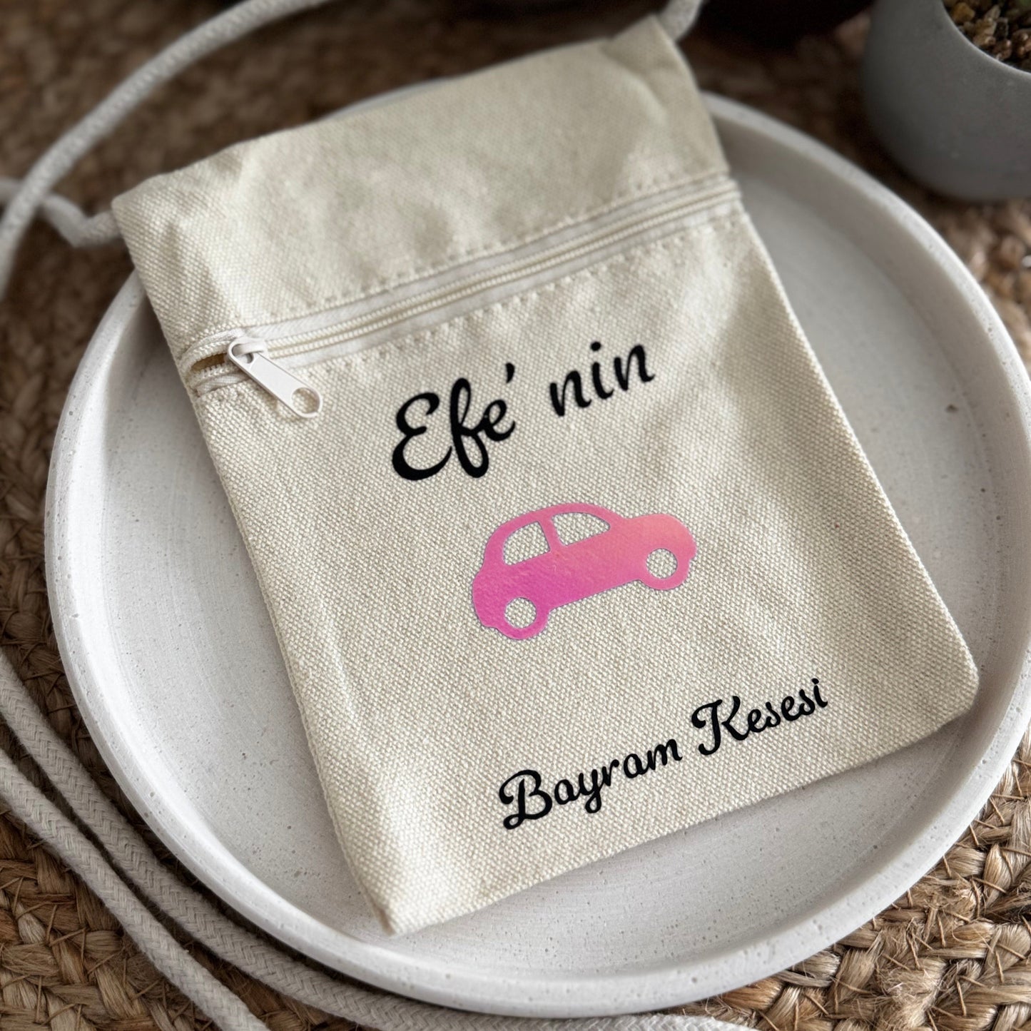 Personalisierter Bayram-Brustbeutel für Kinder mit Namen & liebevollen Motiven