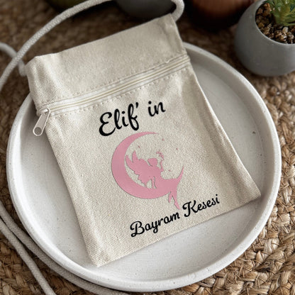 Personalisierter Bayram-Brustbeutel für Kinder mit Namen & liebevollen Motiven