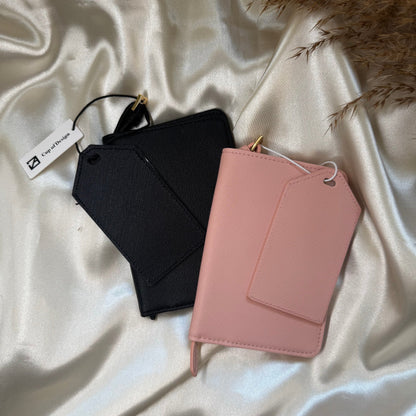 Gift Set of 2 Personalized Passport Covers &amp; Luggage Tags